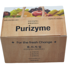 배변활성 종합소화분해효소 복합과일채소 효소분말함유 섭취 간편한 정제형 과채가공품 퓨리자임 60정, 1박스