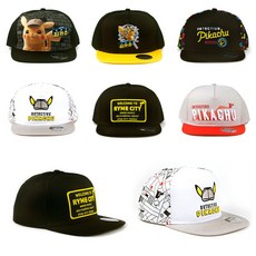 피카츄 스냅백 모자 야구모자 6종 택1 all+258zu, 6번, 1개