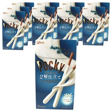 glico 格力高 Pocky 雙層香氣白巧克力, 49.4g, 10個