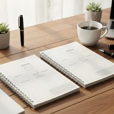 좋다 (1+1)국산 자체 제작 100일 플래너 다이어리, 단일옵션