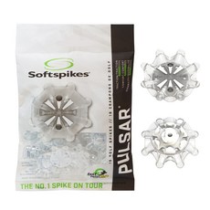 소프트스파이크 펄사 핀-아디다스 콜프화 스파이크클릿징 골프화징 온코, 1세트, 투명화이트