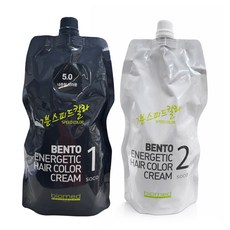 바이오메드 7분 스피드 벤토 에너제틱 칼라크림500g, 바)벤토 에너제틱 7분 스피드-5.0 내츄럴 브라운, 1개