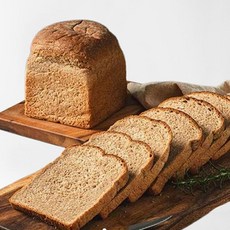 통밀100% 백프로 통밀빵 통밀식빵 식사빵 저당 저염 비건, 629g, 1개