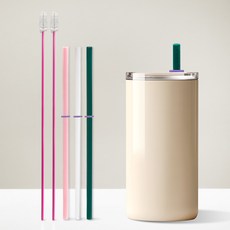 100%국내제조 실리콘빨대 스트로우 3P세트, 1세트, 3개입