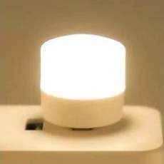미니 야간 흰색 눈 보호 책 독서 등 플러그 컴퓨터 모바일 전원 램프, 1. 3pcs Warm Light, A. USB 플러그