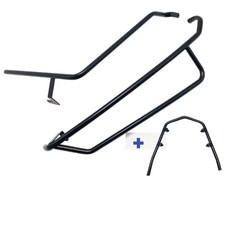 OD 람브레타 호환 G350 튜닝 윈드실드 등받이 리어랙 테일랙 범퍼 페달 파츠, M0093LK(블랙-범퍼)