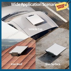 -A15I Starlink 미니 마운트 자동차/RV/루프 랙/차량용 자기 장착 키트 액세서리 용 헤비 듀티, 01 As Shown