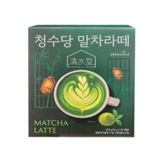 청수당 말차라떼, 18g, 35개입, 1박스 18g, 35개입, 1박스