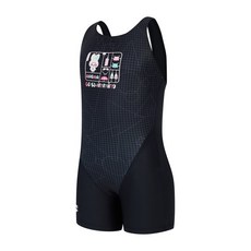 [브랜드정품]아레나 아레나 토이랜드 여아동 3부 반신 U백 A5SG1GL01 (BLK VIO) 강습수영복 휴가수영복