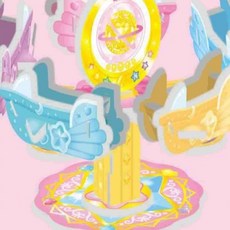 우주별 놀이동산 만들기 역할놀이장난감 유아꾸미기스티커 하츄핑장난감, 1개, 상세페이지 참조