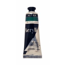 알파 전문가용 아크릴물감 50ml, 901(1) Titanium White