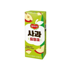 델몬트 드링크 사과, 190ml, 1개