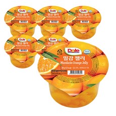 동원 돌Dole 컵젤리 밀감젤리 (), 200g, 6개