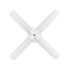 LED 십자 55W 파인기구 유백 6500K DAB0551개입, 주광색, 1개