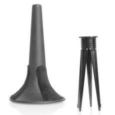 호환 트럼펫 플루트 스탠드 홀더(다리 5개 포함) 접이식 트럼펫 스탠드 홀더 받침대 브래킷