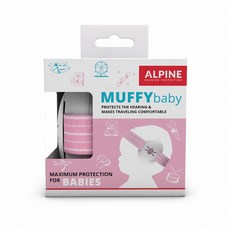 ALPINE HEARING PROTECTION 嬰幼兒隔音耳罩, 粉紅色, 1個