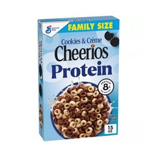 체리오스 Cheerios 프로틴 쿠키앤크림 시리얼, 2개