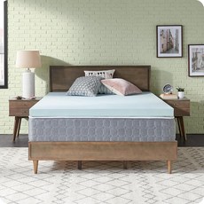 Sealy Dreamlife 3.8cm(1.5인치) 젤 메모리 폼 트윈 매트리스 토퍼 SealyComfort 젤 폼 미국 제조, 3"