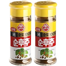 OTTOGI 不倒翁 黑胡椒粉, 45g, 2瓶