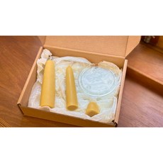 [특별구성] 나즌공방 100% 천연 밀랍초 담금초 선물세트 - 고요한 밤의 선물