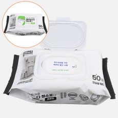 욕실청소포 50매 구연산 세정형 세면대 변기 타일 물때 제거용, 상세페이지 참조
