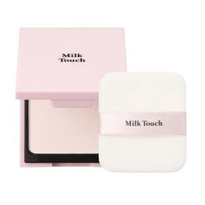 MILK TOUCH 牛奶光氣墊 蜜粉餅 長效持妝 遮瑕保濕 輕透服貼 柔霧光澤 韓國美妝, 1個