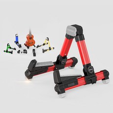 접이식 미니 기타 알루미늄 바이올린 스탠드 브래킷 우쿨렐레 만돌린 프레임 홀더 범용 마운트, 1개