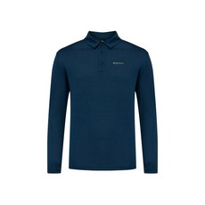 아이더 EIDER POP 에센셜 남성 긴팔 폴로 티셔츠_Deep Sea DMP26283N7 210160