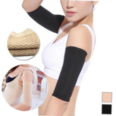 압박밴드 여성 몸매보정 팔뚝라인 날개살 탄력 슬림 압박 밴드, 블랙