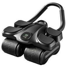 MANTU MT-315 4륜 자동 리바운드 AB 휠, 블랙