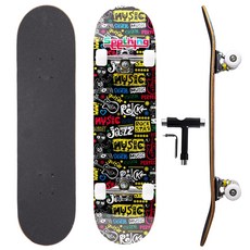vigvitspo스케이트보드, 1개, 음악