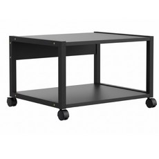 오디오 선반 수납장 이동식 앰프 랙 포로젝터 홈시어터 선반 CD 노래방 콘솔 음향기 철제 다이, 블랙 2단 간격 25cm