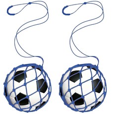 [루이/축구훈련] 리턴볼 트레이닝 네트 (축구 연습용 리바운더 세트), 2개, 푸른 색