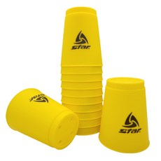 桌遊 快手疊杯 12入組, 黃色的, 1組