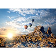 열기구 트립 직소 나무재 조각퍼즐 원목소재 내추럴목재 카파도키아 1000피스 59500ea 1(pc), 1개