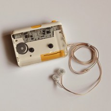 투명 블루투스 카세트테이프 내장 카셋트 카세트플레이어 워크맨 마이마이 플레이어 카세트 변환, 08.파란색 투명 워크맨 (외부재생X)