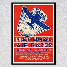 레트로 항공사 비행 포스터 빈티지 항공 벽 예술 프린트 비행기 캔버스 그림 홈 장식용, 14. F0050-19