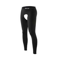MOVE UP Heat Warm Slit Daily Raised 緊身褲