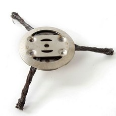 무선 예초기 칼날 부품 제초기 전동 칼 충전식 예초기날 전기, 15cm 3날 강철 바퀴 1개, 1개, 기본 색상