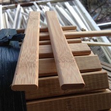 대나무 대나무 스틱 DIY나무 재료 목공 장식 사용, 가로 2cm 두께 8mm 1m