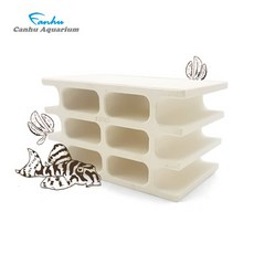 칸후 ST-668 수족관은신처 [벽돌형]/플레코산란/은신, 1개