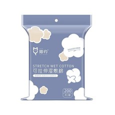 卸妝棉 濕敷棉 省水化妝棉, 1組, 拉伸化妝棉片, 1入