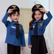 [꼼마제이] 코스튬 경찰 모자 네이비