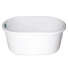 【海夫健康生活館】ITAI一太 浴缸系列 淨白簡約大空間 雙層獨立式浴缸(AF120), 1個, 淨白