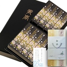 11834913 법당향 사찰향 향 절향 제사향 선 공양품 선물용 공양용 종이·포장 완료·조의문 포함도색 상자 특선淡墨 벚꽃 8박스입 일본향당 노시 포함, 도색 상자 특선 연잉 벚꽃 8개입