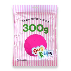 KC인증 솜사탕클레이, 1개, 300g, 분홍 1개, 300g, 분홍