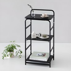 MARKET B 收納架, 全黑, 3層