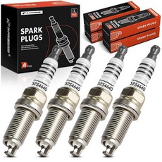 A-Premium 토요타 코롤라 프리우스 야리스 4러너 타코마 및 현대 엘란트라 & 스바루 포레스터 및 혼다 시빅 1989-2020과 호환되는 이리듐 스파크 플러그 4팩, 4개 팩