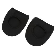 Chiffonade 사이클링 신발 토 커버 로드 산악 자전거용 따뜻 재사용 가능한 하프 풋 오버슈즈 남성 여성에게 적합블랙 미국 710 16 x 14.5cm6.3 5.7인치블랙