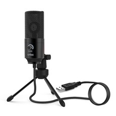 FIFINE new K669 PC USB 콘덴서 마이크 K669B 화상회의 온라인수업 게임 유튜브 촬영, 상세페이지 참조